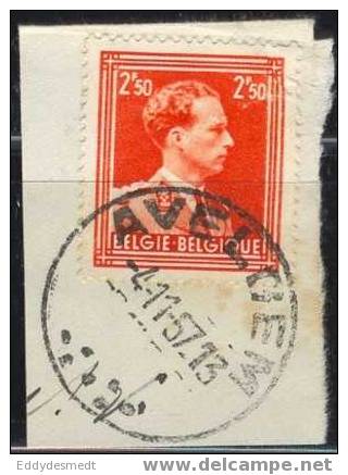 Stempel AVELGEM. - 1936-1957 Open Collar