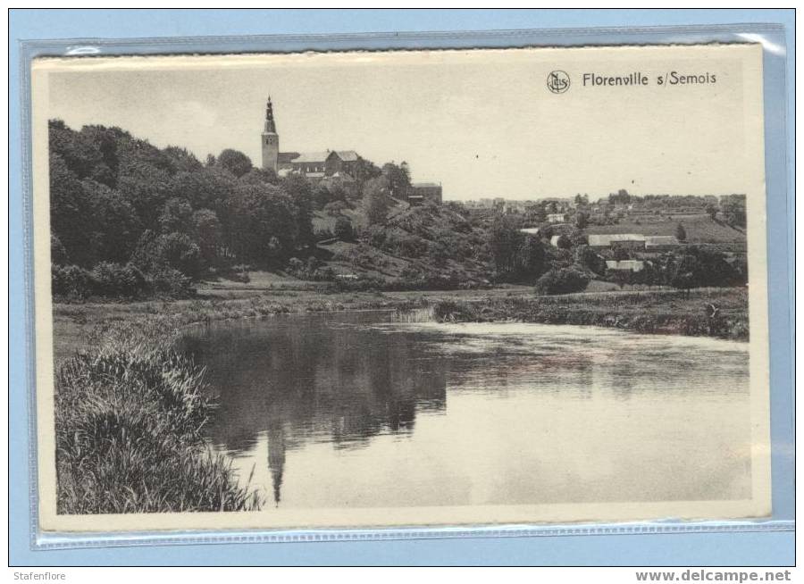 FLORENVILLE SUR SEMOIS  VUE SUR LE VILLAGE  ZICHT OP HET DORP - Florenville