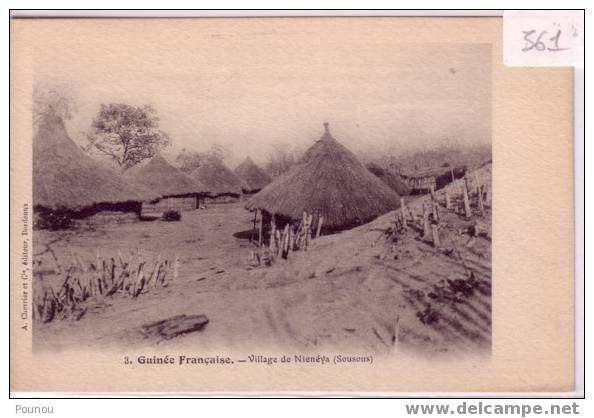 - GUINEE - VILLAGE DE NIENEYA - SOUSOUS (561) - French Guinea