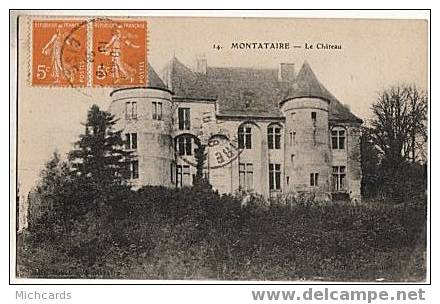 CPA 60 MONTATAIRE - Le Chateau - Montataire