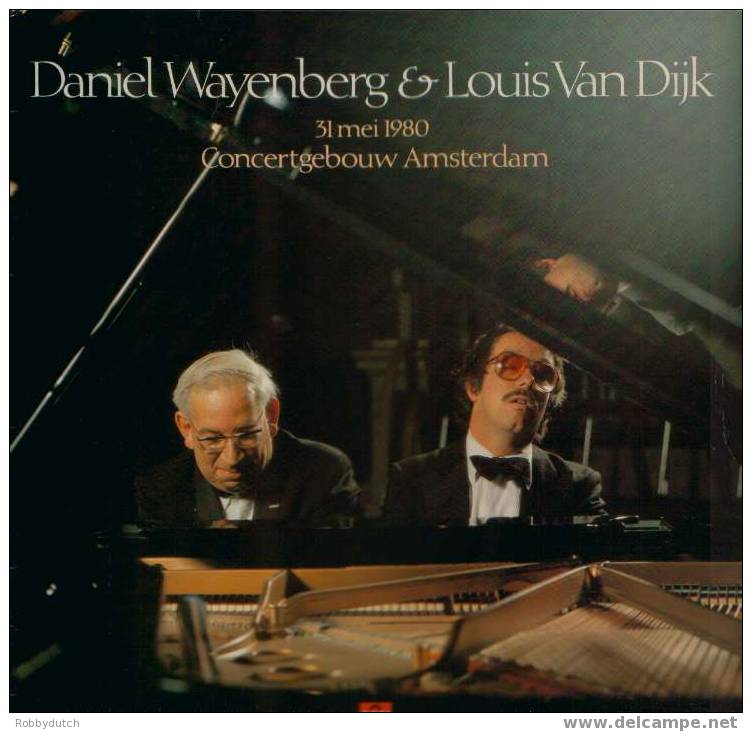 * LP * DANIEL WAYENBERG & LOUIS VAN DIJK - 13 MEI 1980 CONCERTGEBOUW AMSTERDAM - Jazz