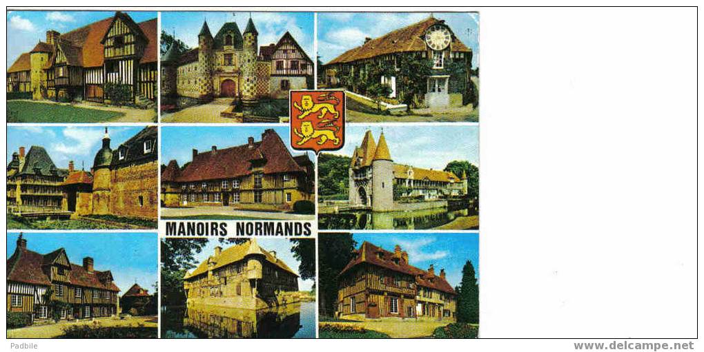 Carte Postale De Normandie - Les Manoirs Normands - Haute-Normandie