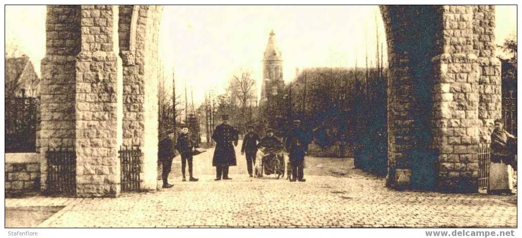 KORTRIJK GROENINGENVELDPOORT  VIERIN 1908 MONUMENT TER NAGEDACHTENIS VAN DE GULDEN SPORENSLAG VLAANDEREN DE LEEUW - Kortrijk