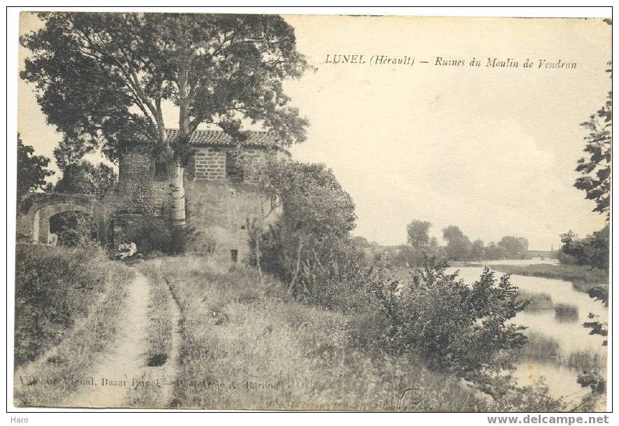 LUNEL - Ruines Du Moulin De Vendran(428) - Lunel