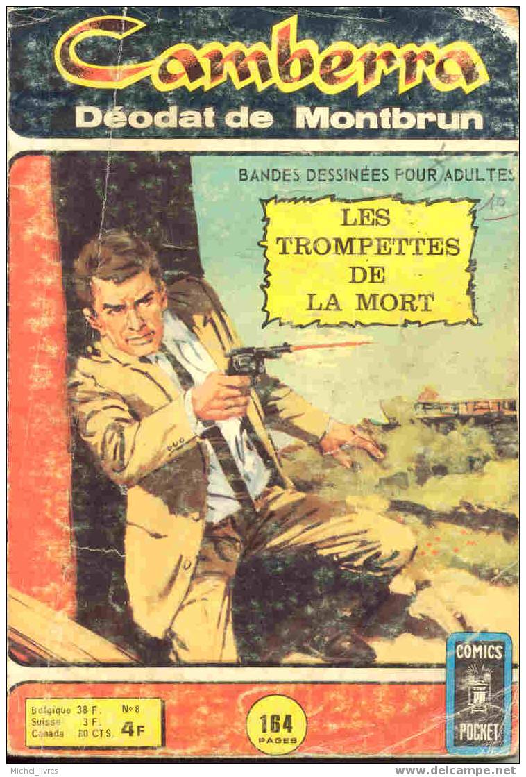 Comics Pocket - Camberra 8 - Les Trompettes De La Mort - Artima 1975 - Etat Moyen - Arédit & Artima