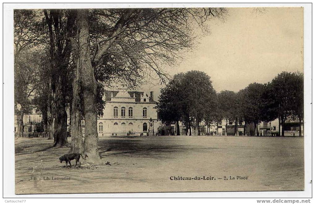 J29 - CHÂTEAU-du-LOIR - La Place - Chateau Du Loir