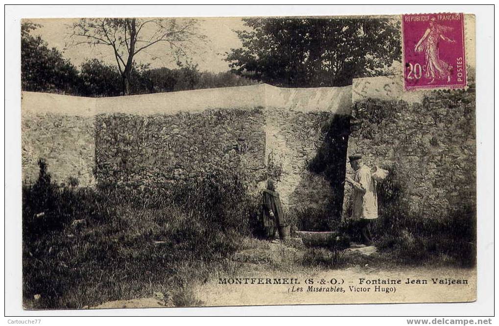 J29 - MONTFERMEIL - Fontaine Jean Valjean - Montfermeil