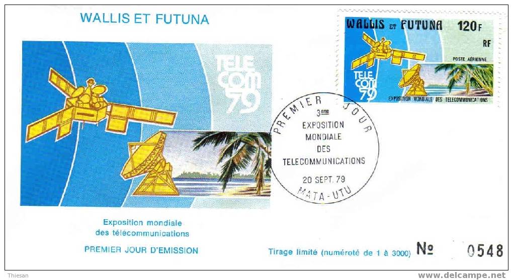 Wallis Et Futuna. FDC. Enveloppe 1er Jour. Expo Mondiale Télécom 1979. - FDC