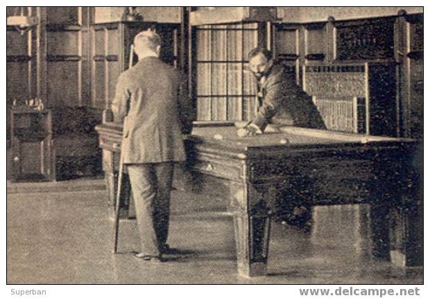 BILLARD : AUTRICHE / AUSTRIA - SANATORIUM GRIMMENSTEIN - SPIELZIMMER / SALLE De JEUX - ANNÉE / YEAR ~ 1912 (y-631) - Neunkirchen