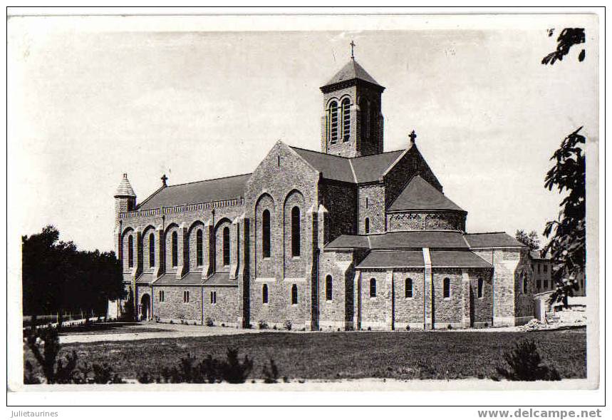 Dourgne Abbaye De St-benoit D´en-caleat L´eglise Générale Cpa Bon état - Dourgne