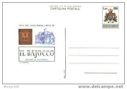 San Marino - Ganzsache Postkarte Postfrisch / Postcard Mint (Y280) - Interi Postali