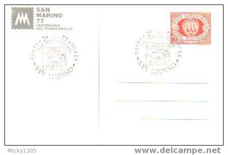 San Marino - Sonderstempel / Special Cancellation (Y284) - Lettres & Documents