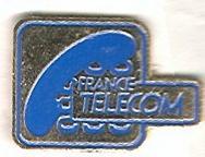 France Telecom Logo Argente - Telecom De Francia