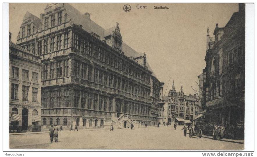 Gent. Gand. Stadhuis. Hôtel De Ville - Gent