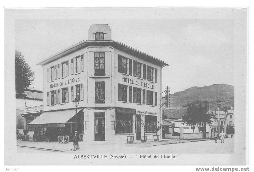 73 // SAVOIE / ALBERTVILLE / Hotel De L'étoile / - Albertville