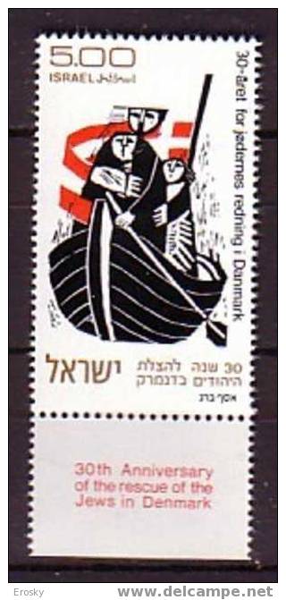 K0038 - ISRAEL Yv N°530 ** AVEC TAB - Unused Stamps (with Tabs)