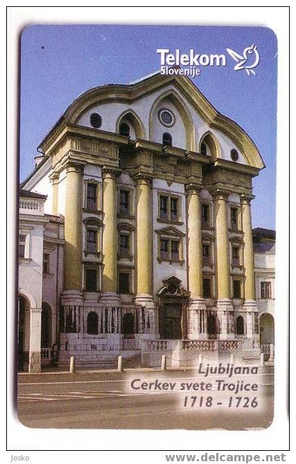 VELIKI OLTAR ( Slovenia Rare Card - 9.980 Ex. ) * Religion Religione Church Eglise Christianity Jesus - Slovénie