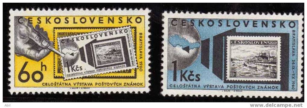 Tchécoslovaquie 1960 N° Y.T. :   1092 Et 1093* - Ungebraucht