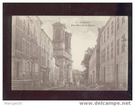 009878 Stenay Rue Chanzy & église édit.martinot N°3 Belle Carte - Stenay