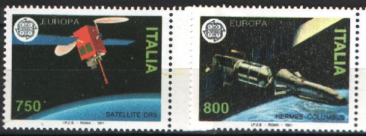 ITALY - ITALIE - ITALIA - 1991 - EUROPA YT 1912/1913 ** - 1991