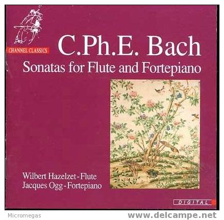 C.P.E. Bach :Sonates Pour Flûte Et Pianoforte - Classica