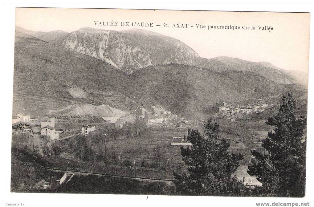 11 - AXAT - Vue Panoramique Sur La Vallée - Axat