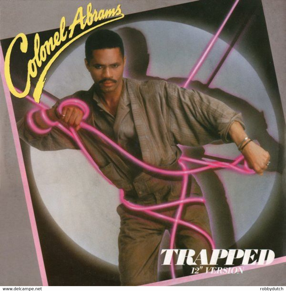 * 12" * COLONEL ABRAMS - TRAPPED (1985) - 45 Toeren - Maxi-Single