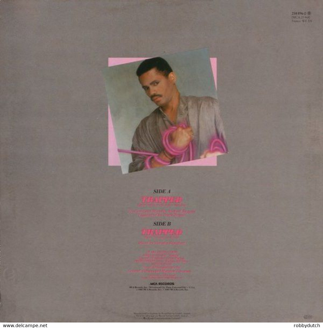 * 12" * COLONEL ABRAMS - TRAPPED (1985) - 45 T - Maxi-Single