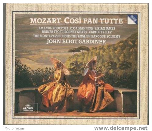 Mozart : Cosi Fan Tutte, Gardiner - Classique