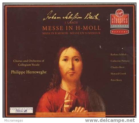 Bach : Messe En Si, Herreweghe - Classique