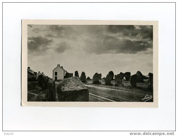 CARNAC    ALIGNEMENTS DU MENEC - Dolmen & Menhire