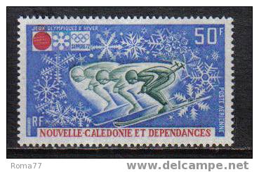 E278 - NUOVA CALEDONIA , P.A.  N. 126 ***  Sci - Hiver 1972: Sapporo