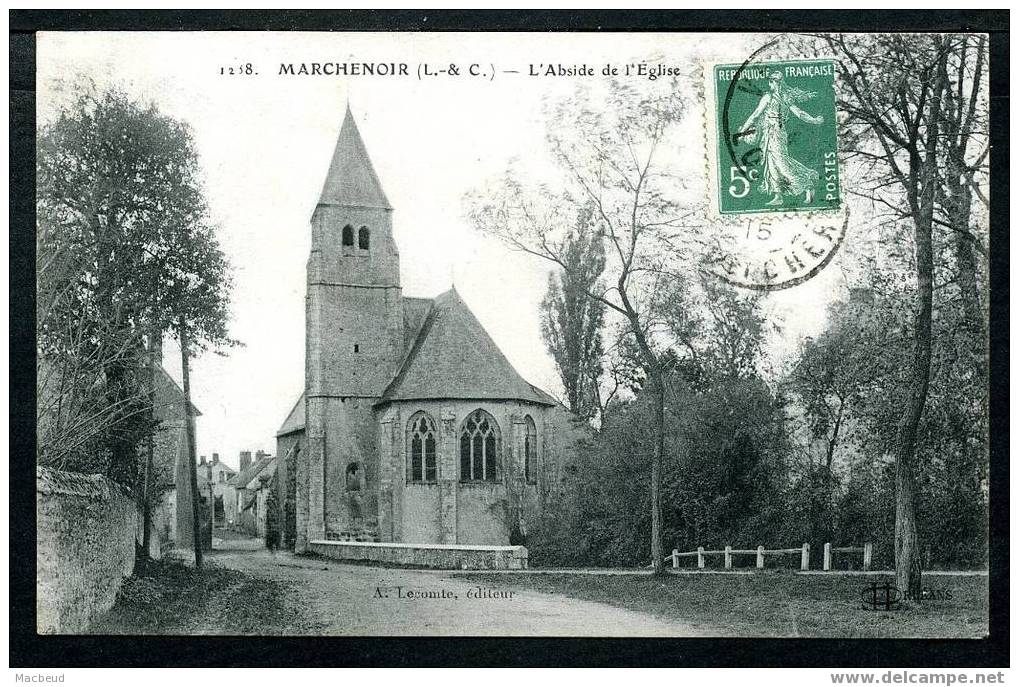 41 - MARCHENOIR - L'Abside De L'Église - Marchenoir
