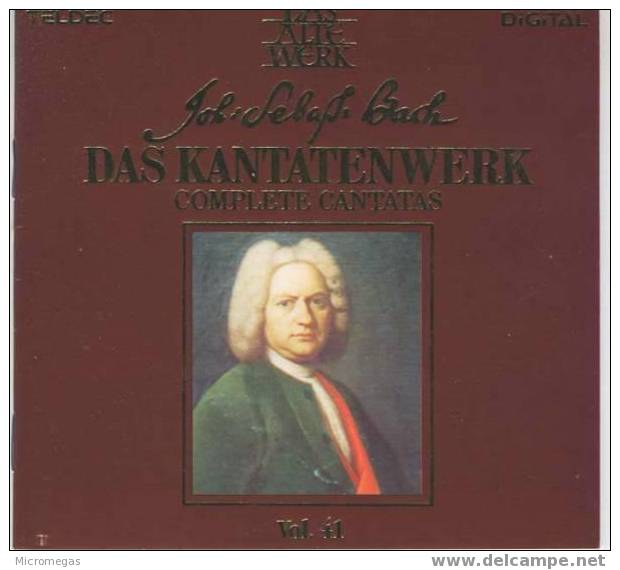 Bach : Cantates, Vol.41 - Klassik