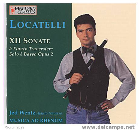 Locatelli : 12 Sonates Pour Flûte Traversière Opus 2 - Klassik