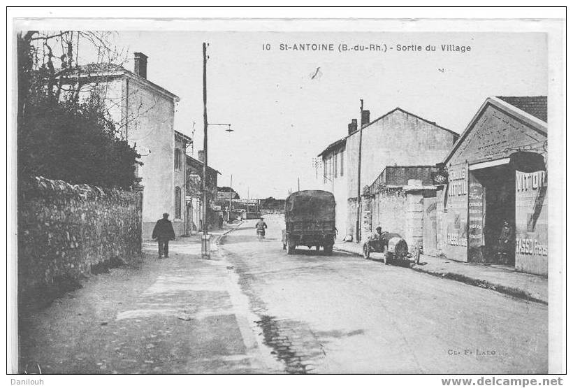 13 // MARSEILLE / ST ANTOINE / Sortie Du Village / N° 10 / F Lalo édit / - Quartiers Nord, Le Merlan, Saint Antoine