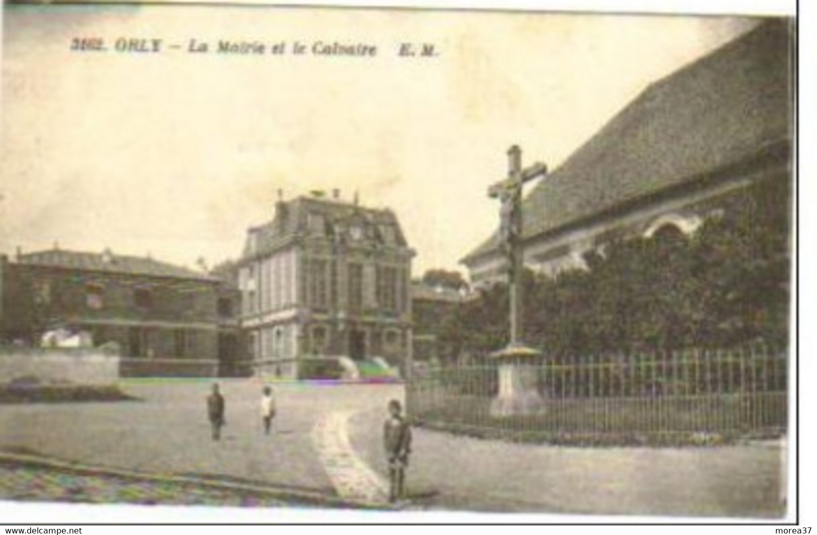 ORLY  La Mairie Et Le Calvaire - Orly