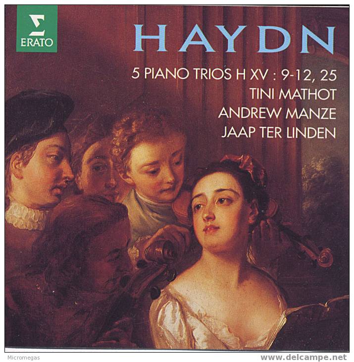 Haydn : 5 Trios Avec Piano - Classique