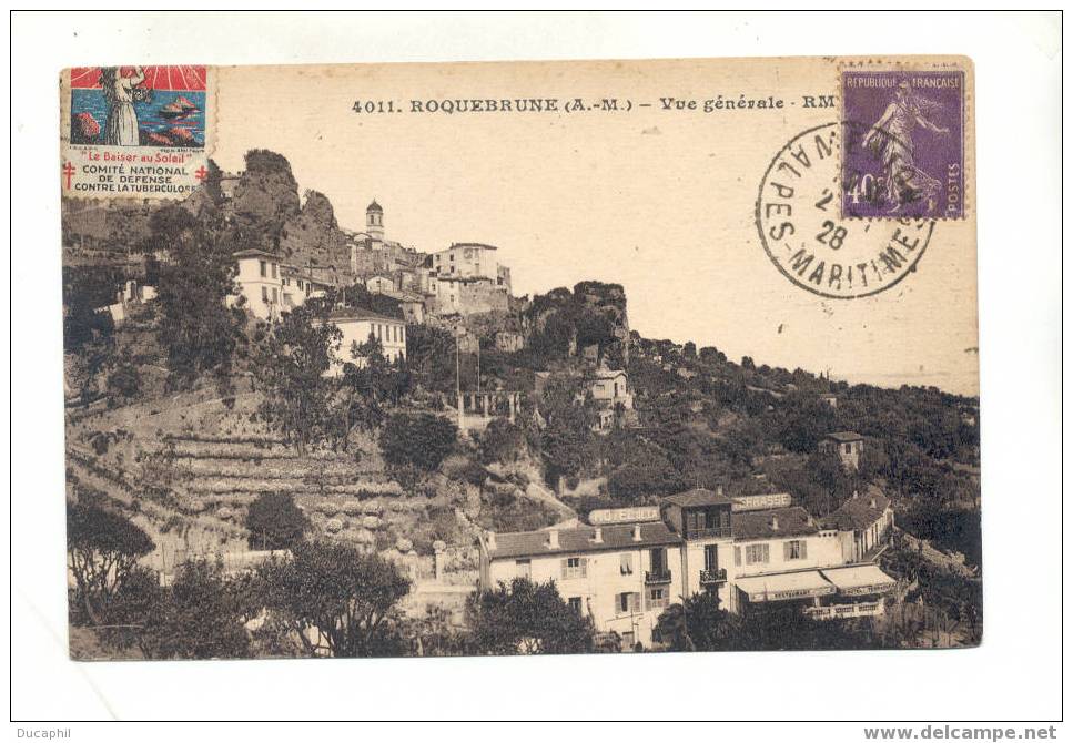 ROQUEBRUNE VUE GENERALE - Roquebrune-Cap-Martin