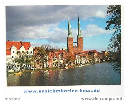 D 3863 - Hansestadt Lübeck. Obertrave ... - CAk Vor 1993 - Luebeck