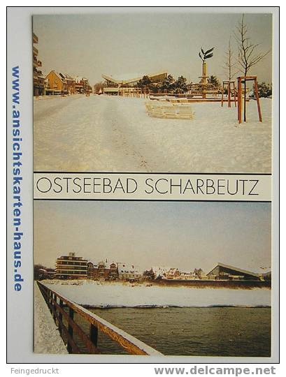 D 3890 - Ostseebad Scharbeutz - Winterkarte - CAk Vor 1993 - Scharbeutz