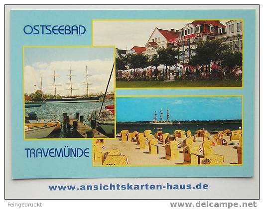 D 3897 - Ostseebad Travemünde - Color MBk Nach 1993 - Lübeck-Travemuende