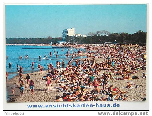 D 3903 - Timmendorfer Strand Mit Hotel Seeschlösschen - CAk Vor 1993 - Timmendorfer Strand