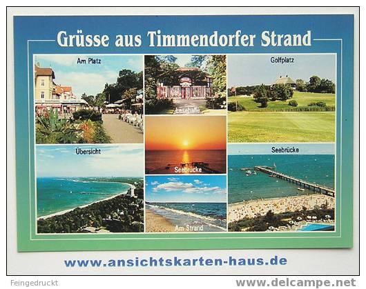 D 3905 - Grüsse Aus Timmendorfer Strand - Color MBk Nach 1993 - Timmendorfer Strand