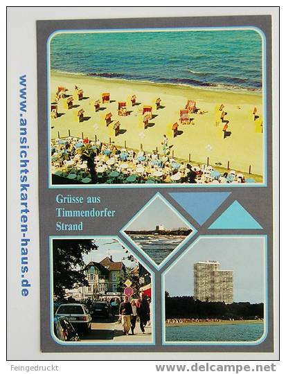 D 3911 - Grüsse Aus Timmendorfer Strand - Schöne Color MBk Vor 1993 - Timmendorfer Strand