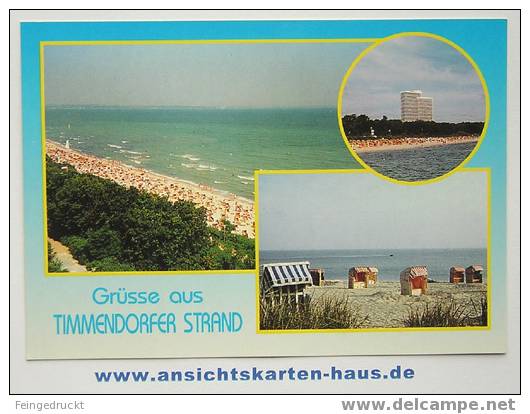 D 3913 - Grüsse Aus Timmendorfer Strand - Color MBk Vor 1993 - Timmendorfer Strand