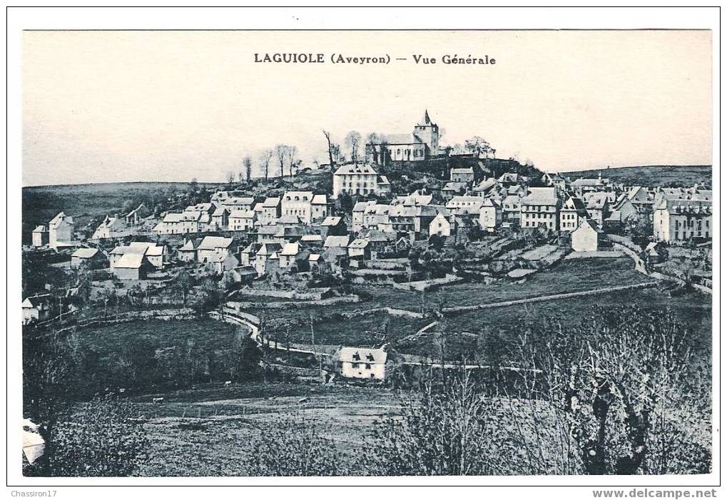 12 - LAGUIOLE - Vue Générale - Laguiole