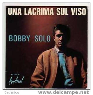 Bobby SOLO  :  "  UNA LACRIMA SUL VISO  "  +  3  Titres - Autres - Musique Italienne