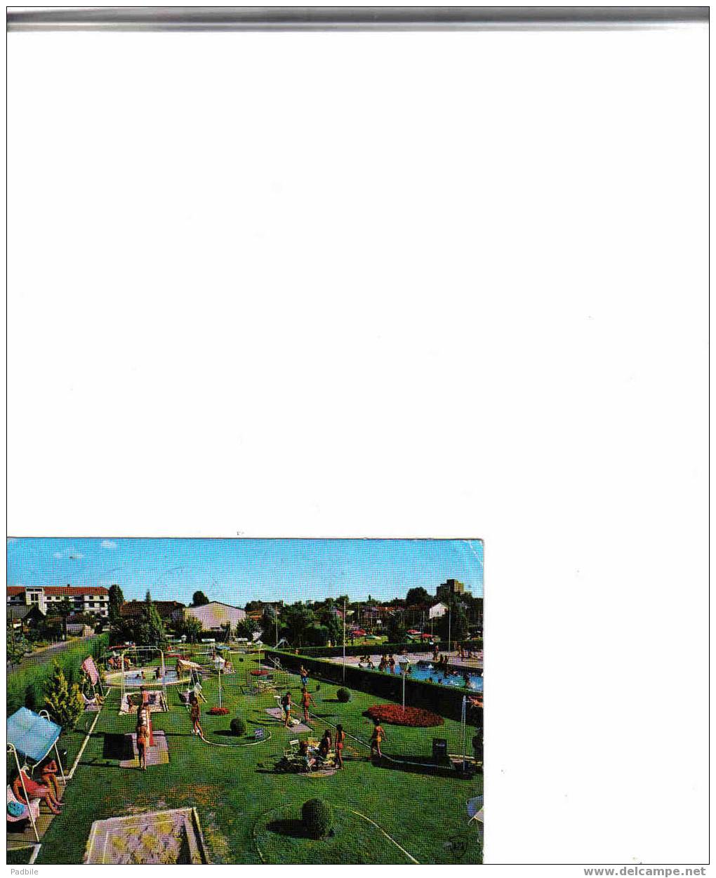 Carte Postale Tonneins  Piscine Et Jardin D'agrément - Tonneins