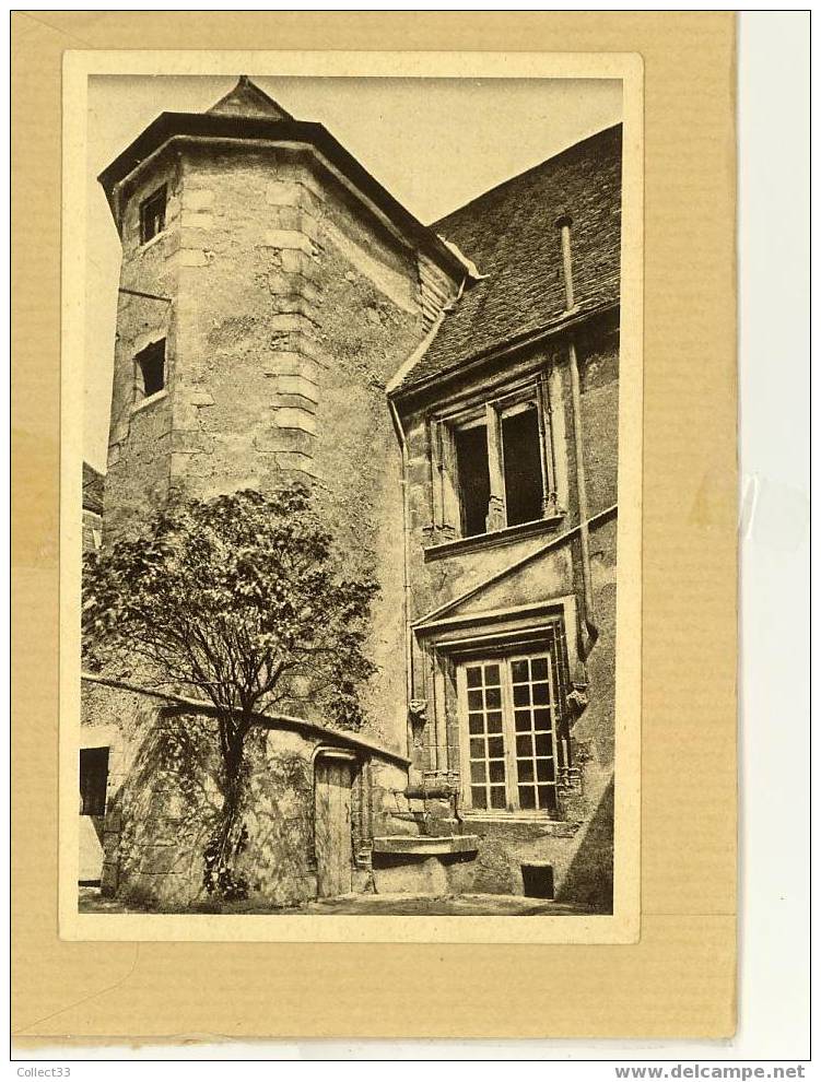 18 - Sancerre - Maison De Jacques-Coeur (Style Gothique) - Cour Intérieure - CPA Non Voyagé - Ed Héraud N° 131 - Sancerre